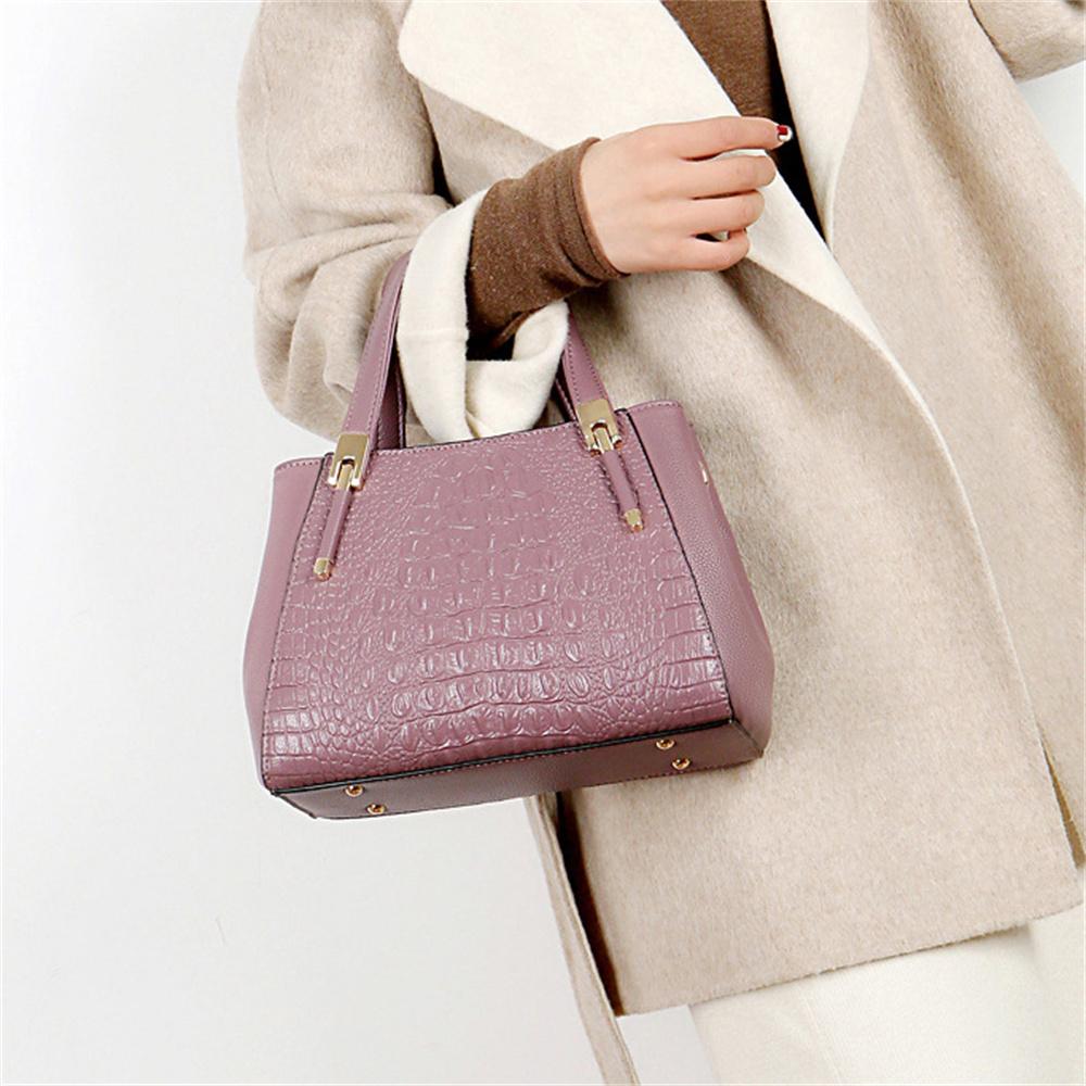 Новая женская сумка-мессенджер, сумка с крокодиловым узором, сумка через плечо