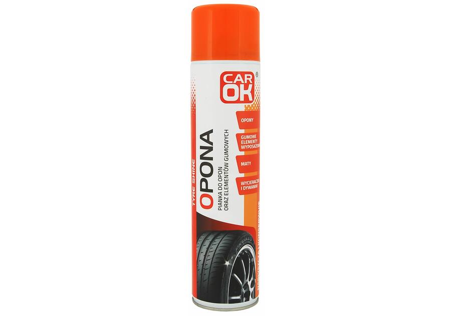 Car Ok Tire Cleaning Foam 600 1 Pc