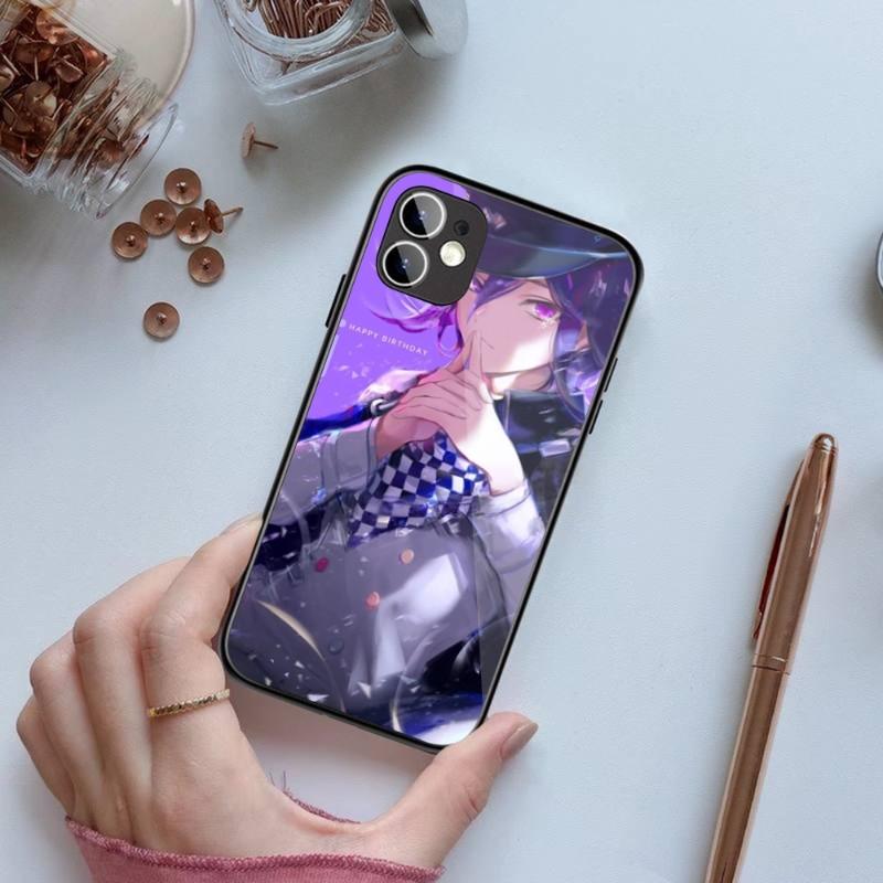 Чехол для телефона Broken Projectile для iPhone 14 13 12 11 XS X 8 7 6 Plus Mini Pro Max SE 2022 Black PC TPU Glass Phone Cover