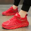 Men’s Black Sports Shoes Women White Running Sneakers Students Over Sized Basketball Shoes Couple Red Yellow Unisex Jogging Shoes
