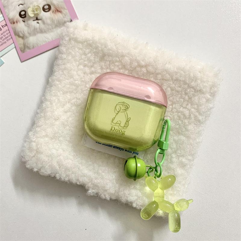 Matcha line puppy for AirPods 1 generation protective case second generation 1 generation pro1 apple bluetooth headset soft case