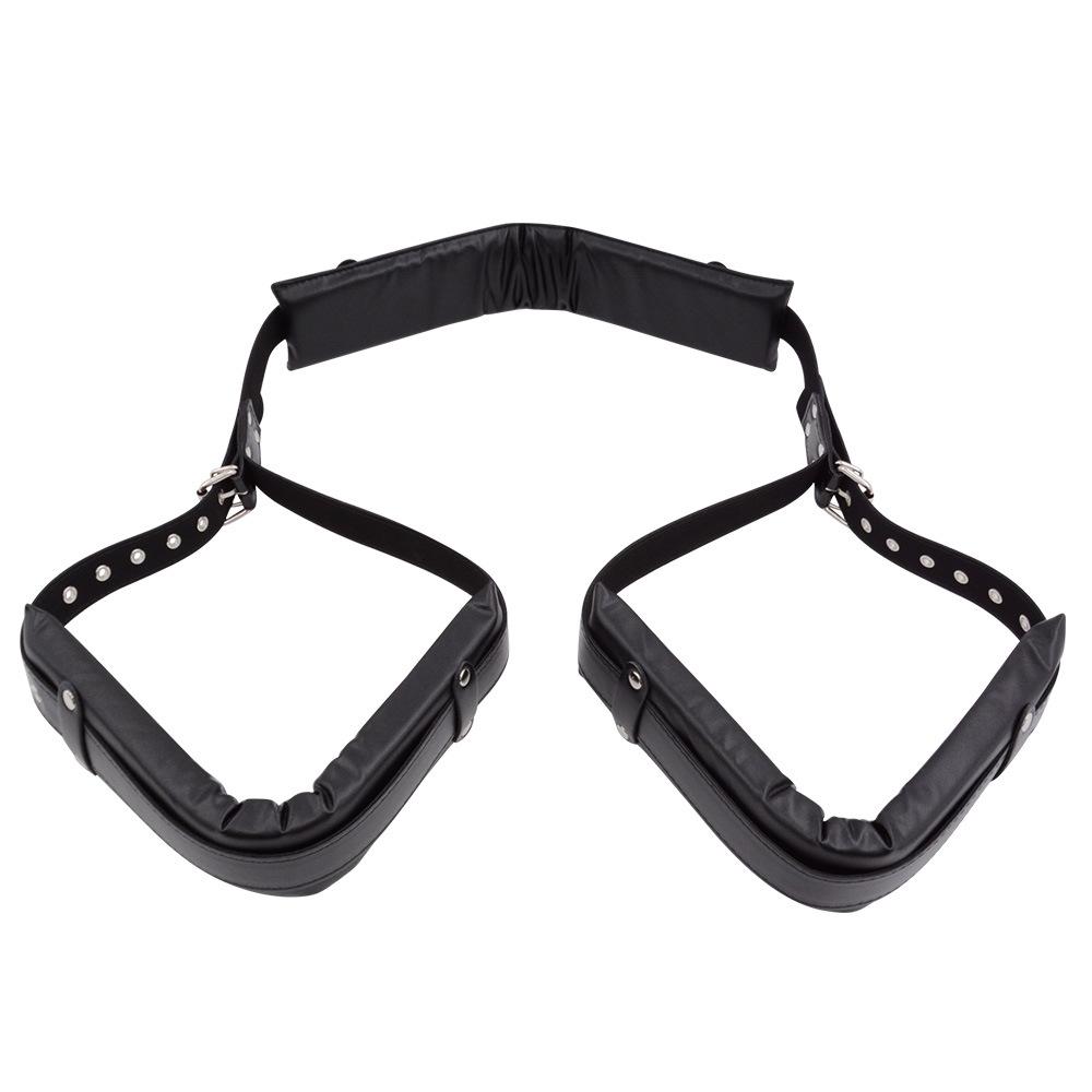 SM Раздельные наручники для ног Кровать Связывание живота Повязка для пар Обучение Сексуальная секс-игрушка Взрослые секс-вспомогательные принадлежности
