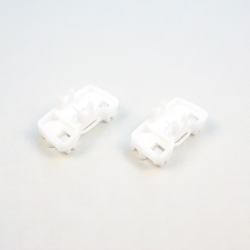 EWR372-1 2 Pieces Window Regulator Repair Clips Right Door for VW Sharan MK1 Seat Alhambra 7M 7V Leon MK2 Ford Galaxy MK1 Freelander MK1 L314