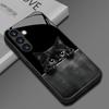 Гальванизированный стеклянный чехол для телефона, подходящий для Samsung Galaxy S26 S25 S24 S23 S22 S20 S11 S10 FE Ultra Plus, противоударный, с узором кошки