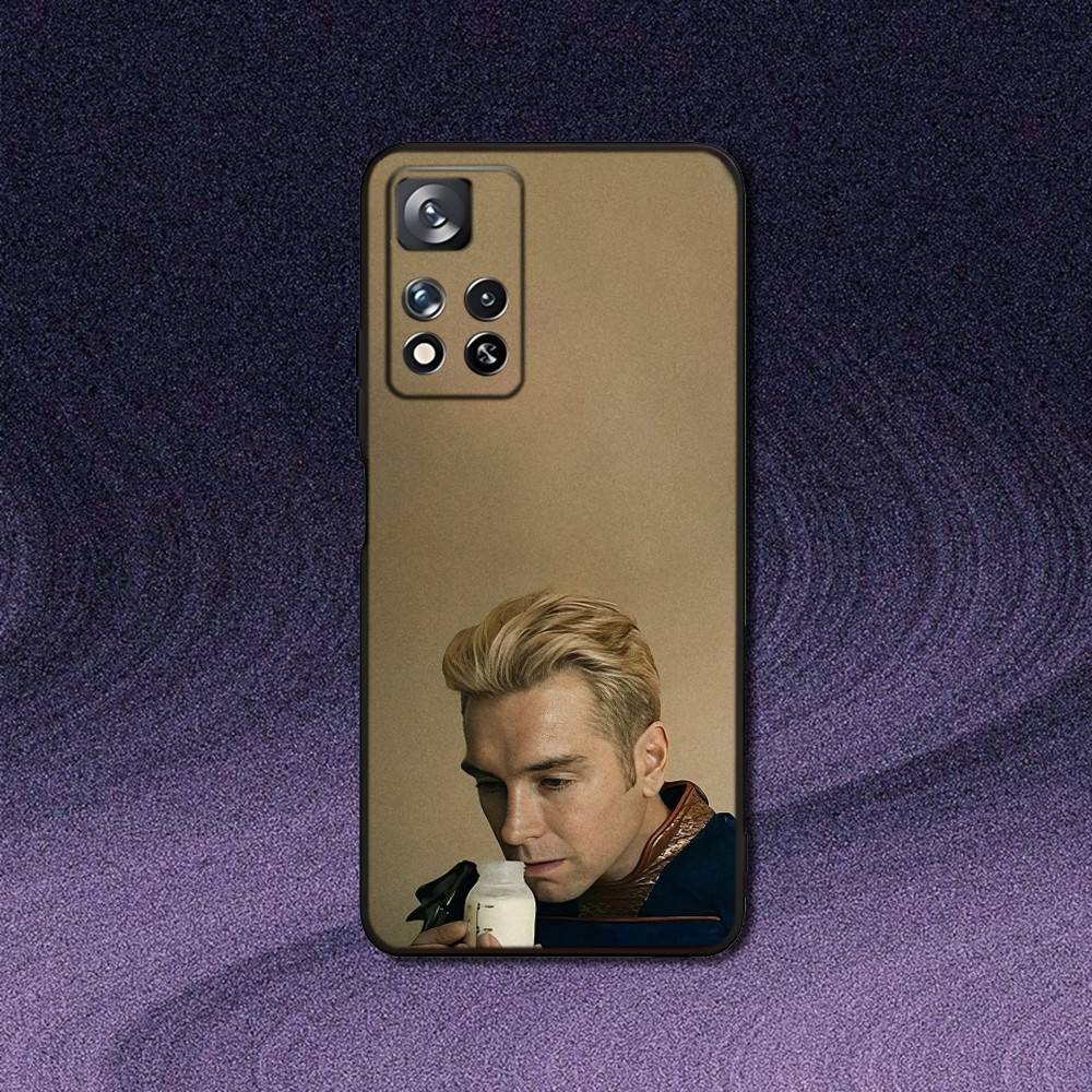 Чехол для телефона B-Boys H-Homelander для Samsung S10, S21, FE, S21, Note 20, S26, S25, S24, S23, Ultra, S9, S22, Plus Мягкий Черный