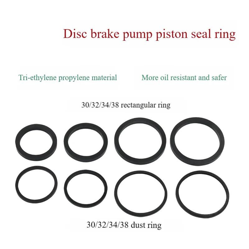22mm-38mm Brake Caliper Piston Square Cut Seal & Dust Seal Kit For Motorcycle / Electric Vehicle Disc Brake Honda Yamaha Suzuki