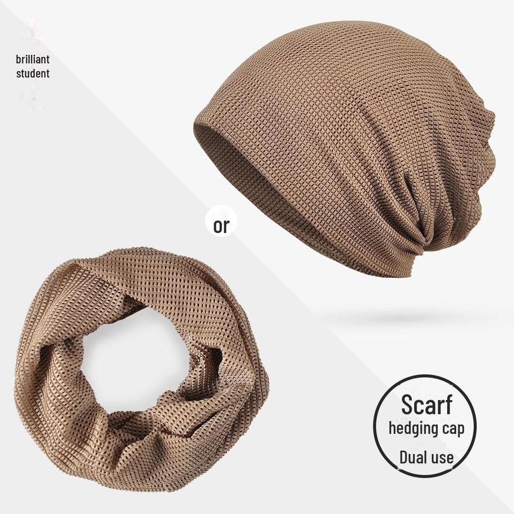 Унисекс-шляпа-пуловер из сетки без полей на весну/лето — классная, мягкая и дышащая в японском/корейском стиле