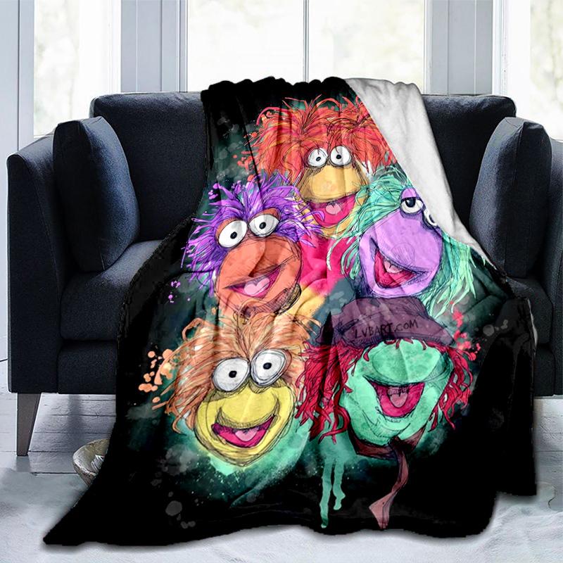 Muppet Show: Friendship Adventure Blanket Suitable for Sofas, Beds, Offices, And Camping - Perfect Gift for Halloween Christmas