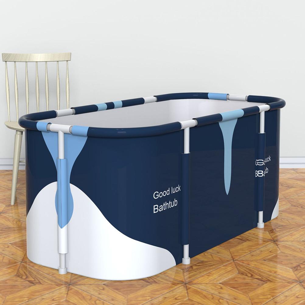 Складная ванна, портативная ванна для купания, душевая кабина, утолщенная термопена, чтобы сохранить настроение