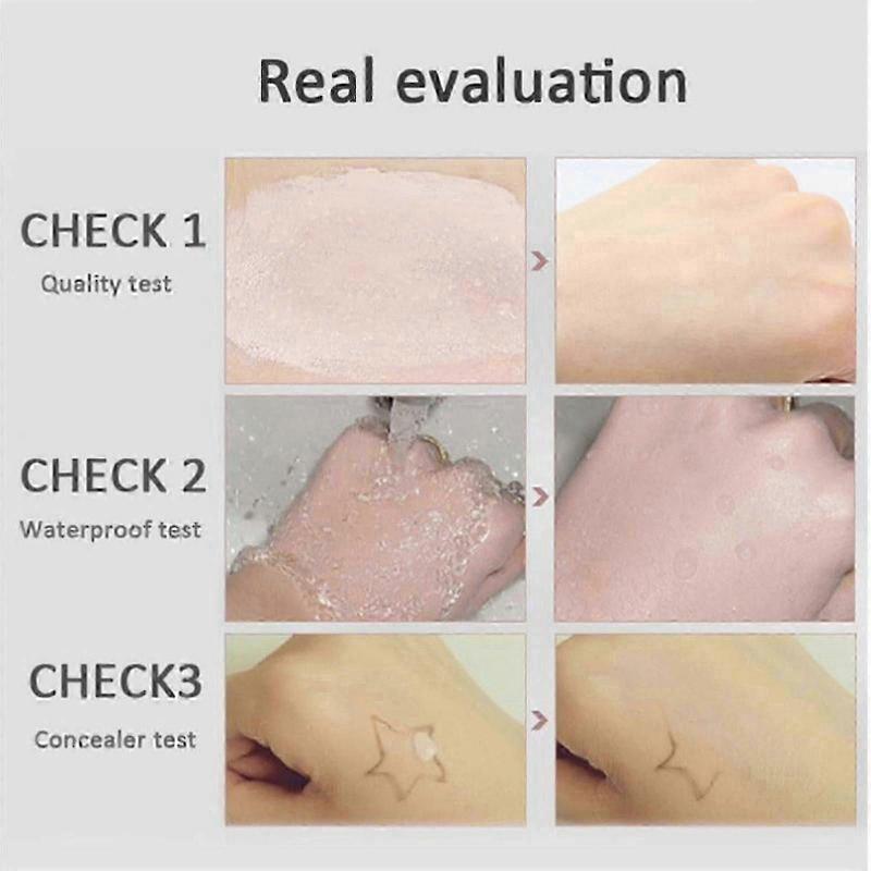 Color-Changing Liquid Foundation For Concealer, The Concealer Is Long Lasting Hydrating Moisture, Waterproof, Perspiration Proof And Brightening Skin