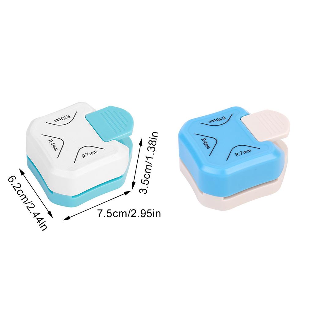 Stainless Steel Corner Punch For Crafting And Card Making 3 Sizes 4/7/10mm Card Making Supplies