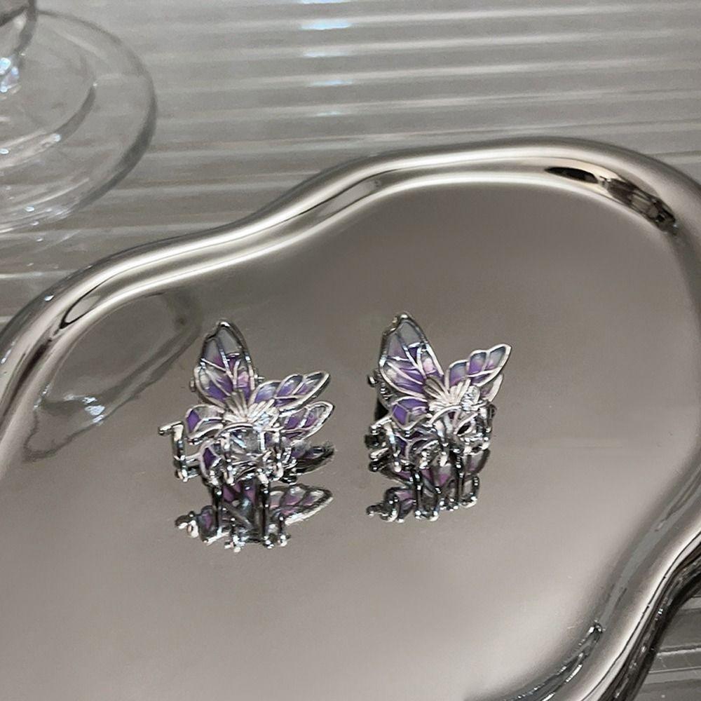 Hollow Animal Hair Clip Y2k Butterfly Hairpin Cute Mini Butterfly Hair Claw Daily