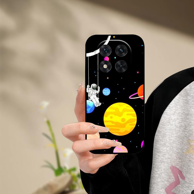 For POCO X7 x7pro Case Silicone Luxury Space Soft Bumper For POCO X7 Pro Phone Cover TPU Funda For Xiaomi PocoX7 Pro Fashion Bag