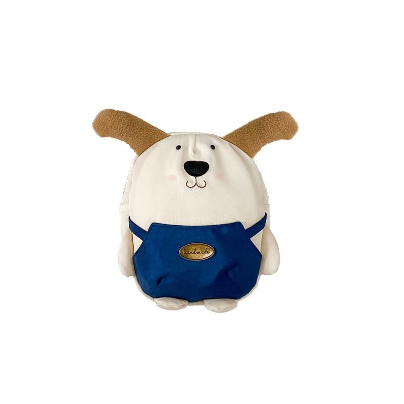Children Nylon Cute Dog Shoulder Bag With Breathable And Durable Design For School Use