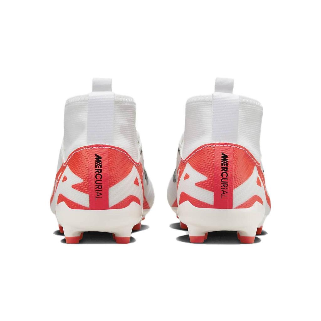 Nike Zoom Mercurial Superfly 9 Pro FG GS Ready Pack Детские кроссовки Белый Ярко-Малиновый Черный DJ5606-600