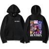 K-Pop Охотники на Демонов Huntrix Девичья группа классический Графический Худи на молнии Пальто Мужчины Женщины винтажный Большой размер Унисекс Флисовая куртка на молнии