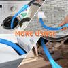 Sealegend 2 Pieces Dryer Vent Cleaner Kit Dryer Lint Vacuum Attachment, Dryer Vent Cleaning Lint Remover 2 Hoses Tools for Home Improvement