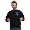 DC Comics Mens Arrow Starling Metro Badge Sweatshirt