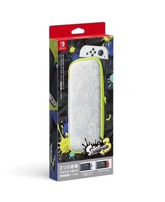 Оригинальный чехол для Nintendo Switch Splatoon 3 Edition экран [Продукт Nintendo] (с протектором)
