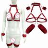Женские кожаные многоцелевые ремни BDSM для фиксации - Бедро, Рука, Нога, Нижнее белье