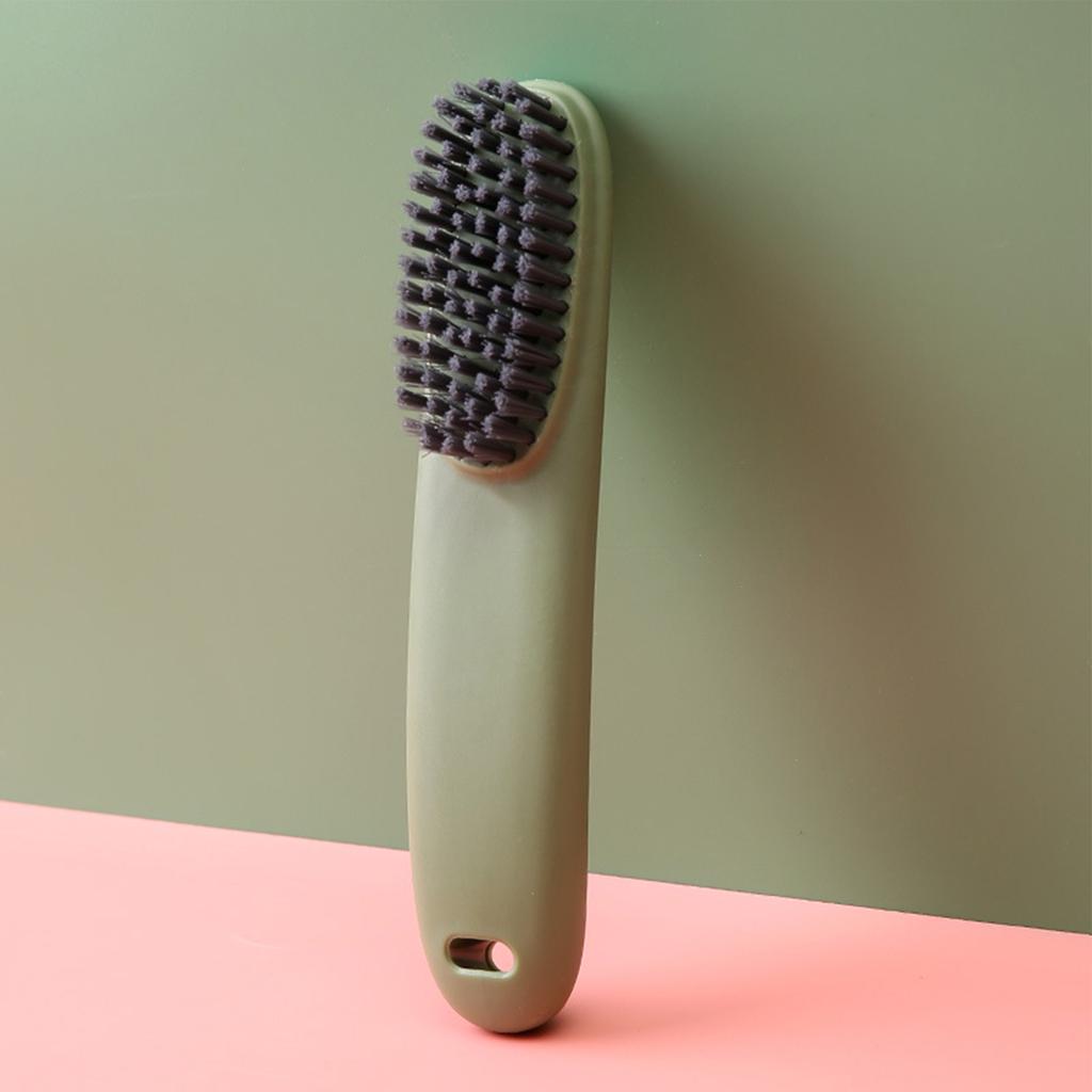 Щетка для стирки с эргономичной ручкой, контрастного цвета, для мягкой чистки, ПП, ПЭТ, для чистки обуви, для ежедневного использования