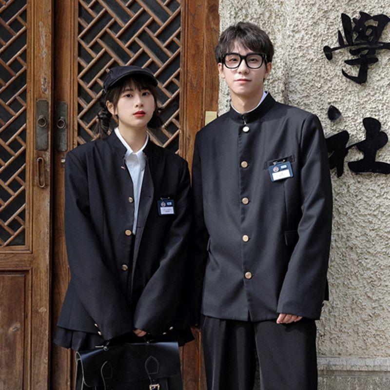 Школьные блейзеры Dk Мужская уличная мода Сочетающиеся