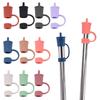 Splash Proof Silicone Straw Plug Airtight Plugs Cover Creative Plugs Tips Cover Outdoor