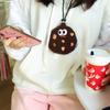 Couple Card Bag Storage Bag Headset Storage Bag Plush Small Wallet Cute Bag Cookies Coin Purse