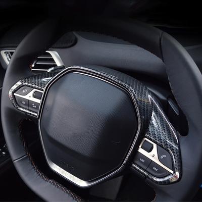 Для Peugeot 508 Allure SW GT ABS углеродное волокно автомобильный руль декоративная крышка отделка автомобильные аксессуары Стайлинг