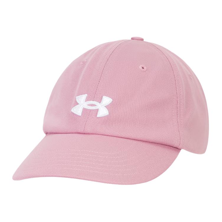 Under Armour Логотип Полиэстер Бейсболка Унисекс кепки Розовый 1376705-697