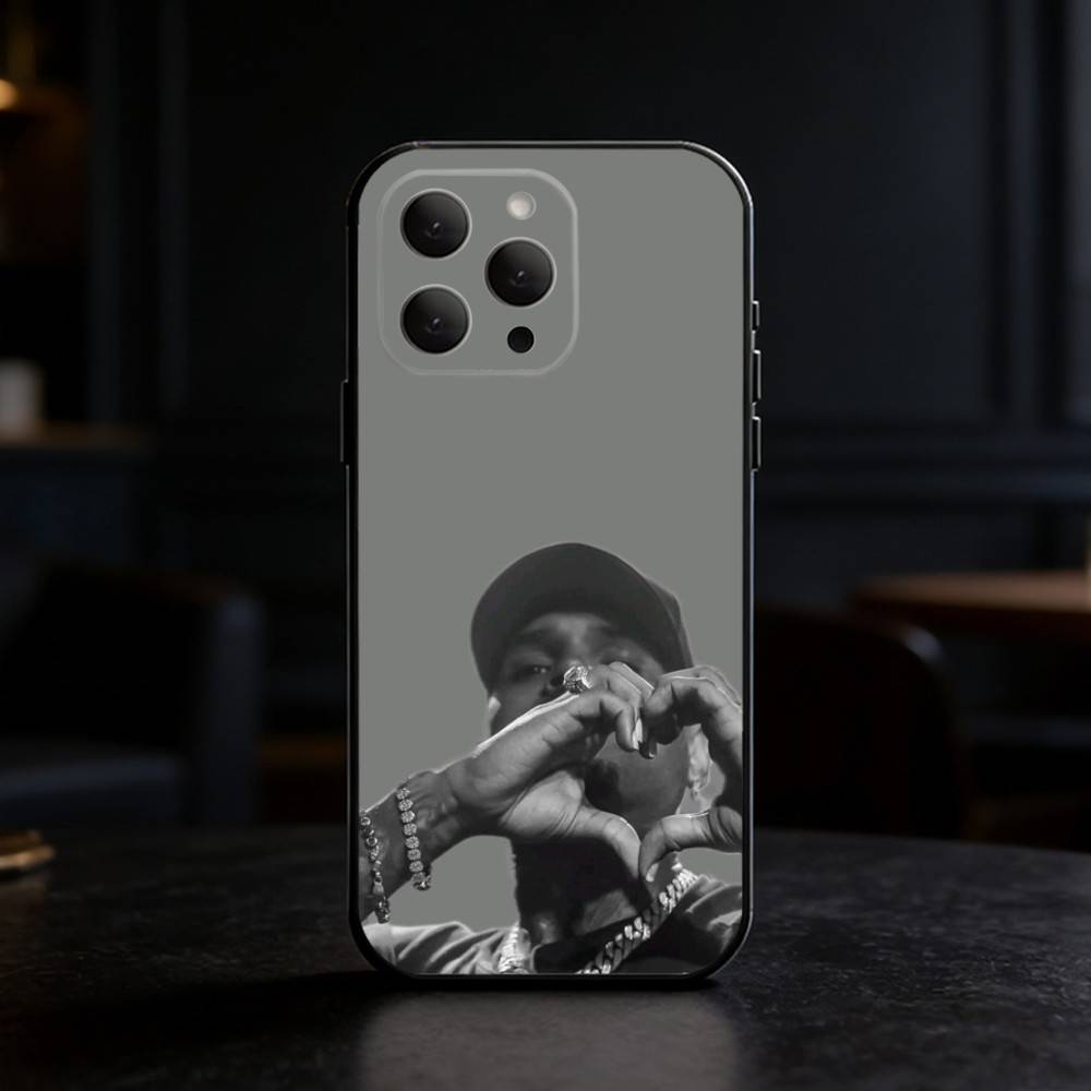 C-Chris Brown A-American Rapper Phone Case For iPhone 17,16,15,14,13,12,11 Plus,Pro Max,SE4Soft Silicone Black Cover