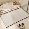 Simple Style Diatomite Bathroom Mat Household Bathroom Doorway Water-Absorbent Quick-Drying Easy-Care Foot Mats Carpet 2