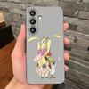 Cow And Chicken Cartoon Phone Case For Samsung S25 Edge S24 S23 S22 S21 S20 Ultra Plus Fe Galaxy A54 A53 A34 A25 A16 Silicon Cov