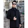 Winter Woolen Coat Men's Mid-length Lapel Double-sided Woolen Windbreaker Removable Lining Cashmere Gentleman's Coat