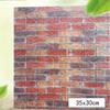 3D пенопластовая стеновая панель, кирпичные ретро обои, потолочные самоклеящиеся обои, фоновая стена, украшение дома 35 см X 30 см, 10 шт.