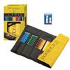 Цветные карандаши Tombow 36 цветов в футляре-роллере и компактном корпусе, в комплекте с мини-точилкой (Хранение света) MJ-CRNQ36CQAAZ