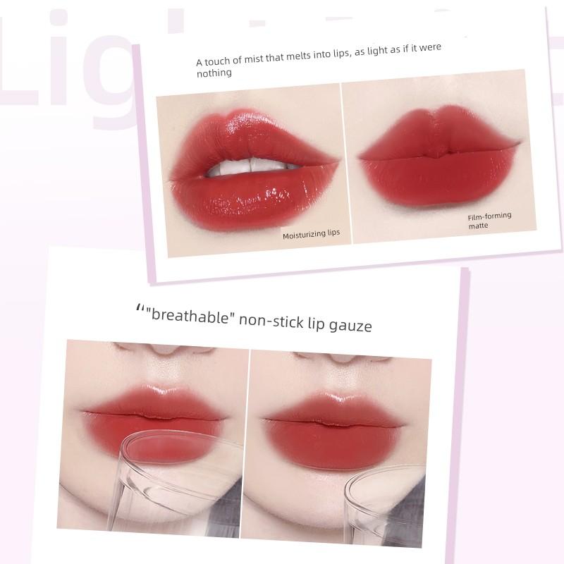 Novo Cream Ice Cream Velvet Lip Glaze Matte Long-Lasting Color Niche Affordable Lipstick