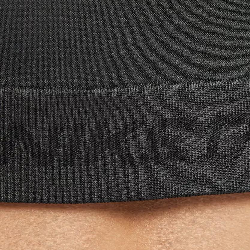 Nike Женский спортивный топ с длинным рукавом Pro Solid, быстросохнущий, для фитнеса, топ IO4467070