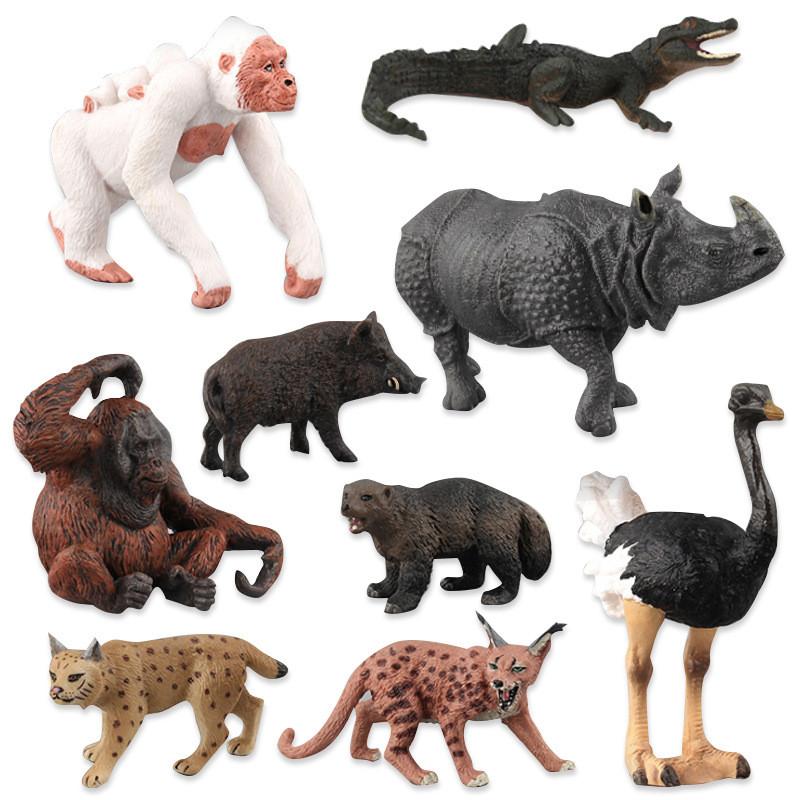 Realistic Wild Animal Models Pvc Material For Collection Learning And Nature Display Purposes