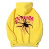 Scream Spiders & Cobwebs Printing Women Hoodies Harajuku Oversize Hoody Fashion Loose Clothing Comfortable Sweatshirt Female