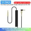 High quality audio cable For Bose QC25/QC35/QC35II/QC45/NC700 Headset 3.5mm to 2.5mm plug Without microphone line