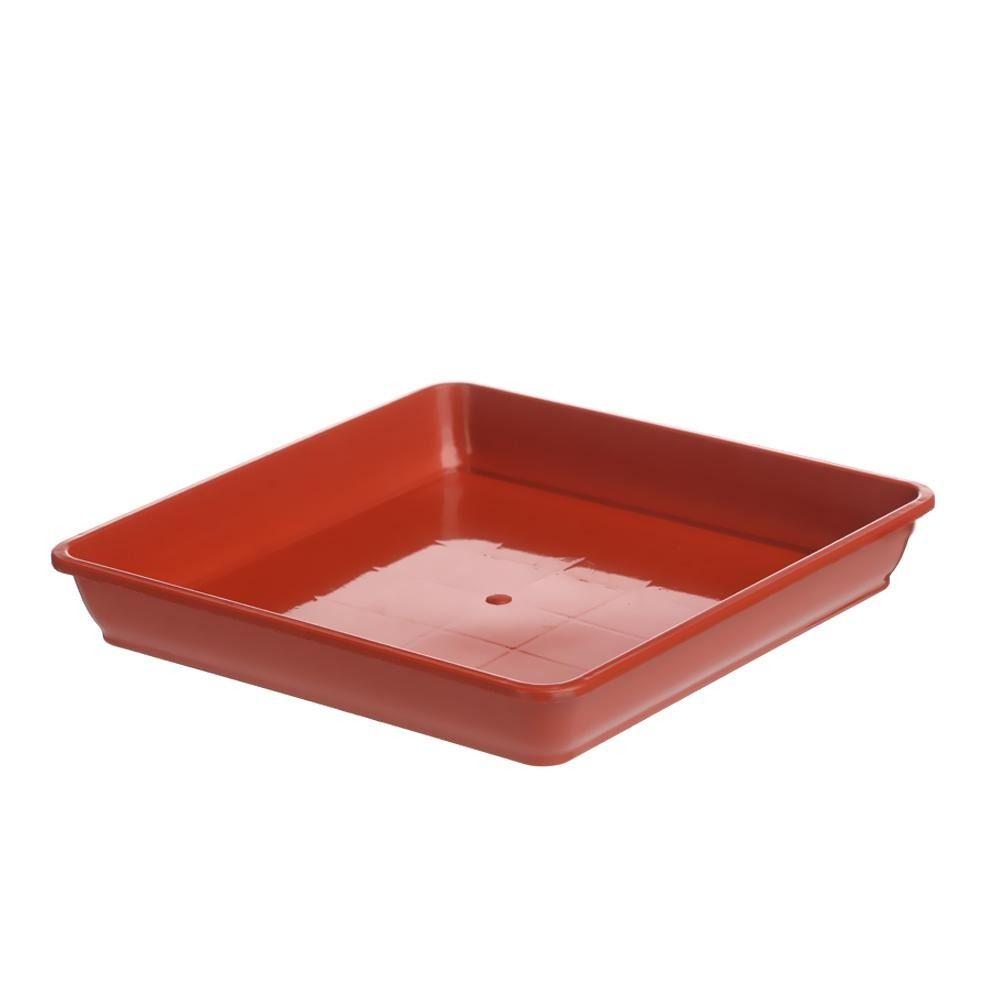 1Pcs Heavy Duty Square Durable Indoor Outdoor Drip Trays Plastic Tray Saucers Plant Saucer