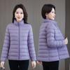 Women’s Short Quilted Windproof Thin Lightweight Winter Jacket