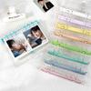 PVC Transparent 6-Hole A5/A6 Planner & Photo Album with Snap Button