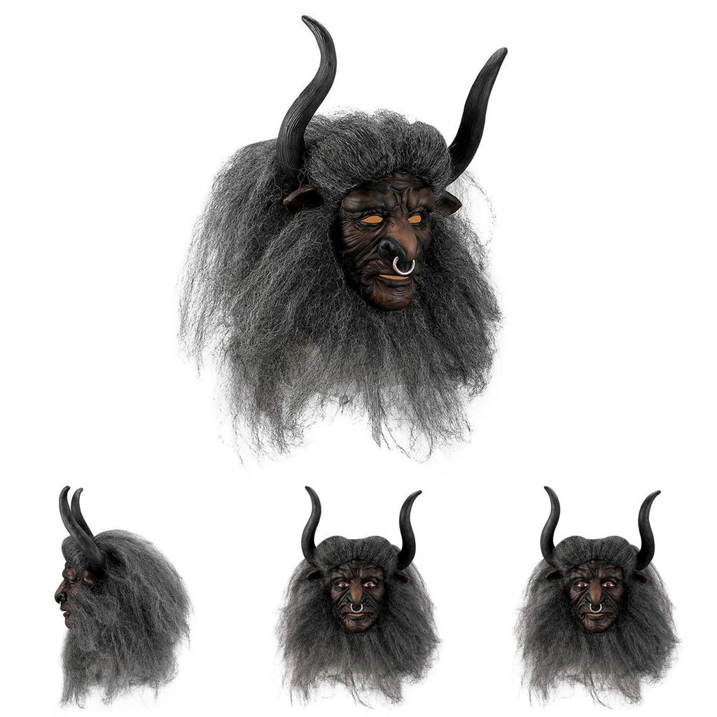 Большая полимерная маска для костюмированных вечеринок и мифических ролевых игр