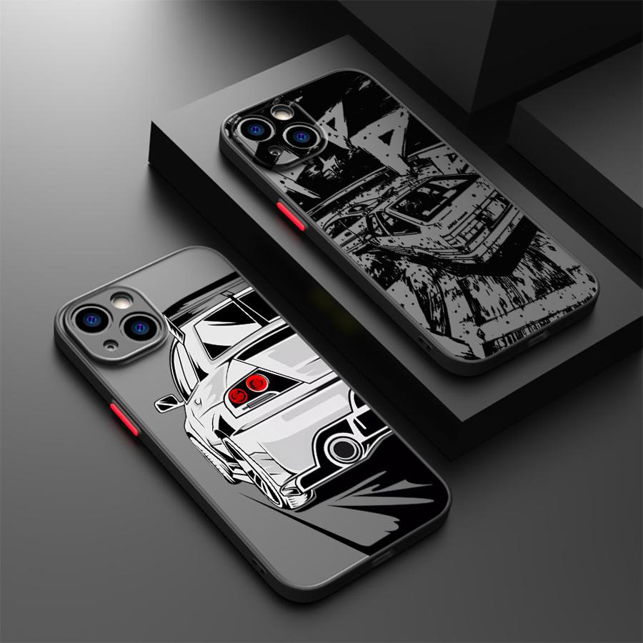 Чехол для телефона Apple iPhone 15 16 17 14Plus XS Max 7 8 13 Mini 12 13 11 Pro Max Мягкий чехол Гоночный автомобиль Крутой