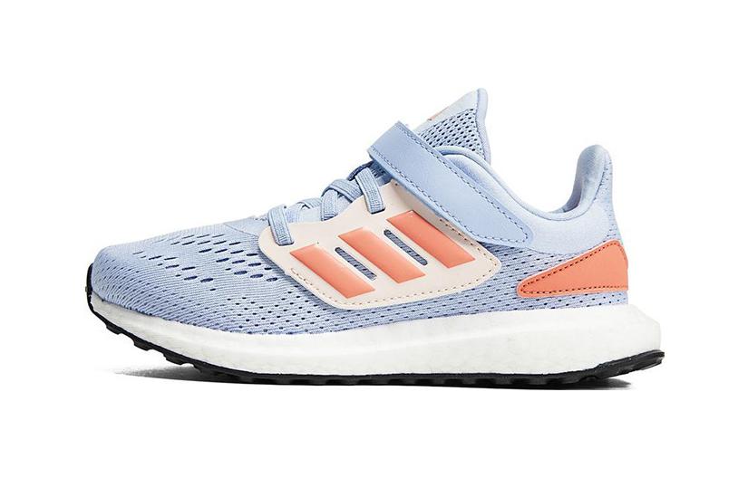Adidas Pureboost 22 Low top Kids' Running Shoes Blue White Children Aged 3 7 Years Old GZ2603