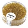 Rocailles, 2 Mm Ø, Transparent, Medium Brown, Box 17g