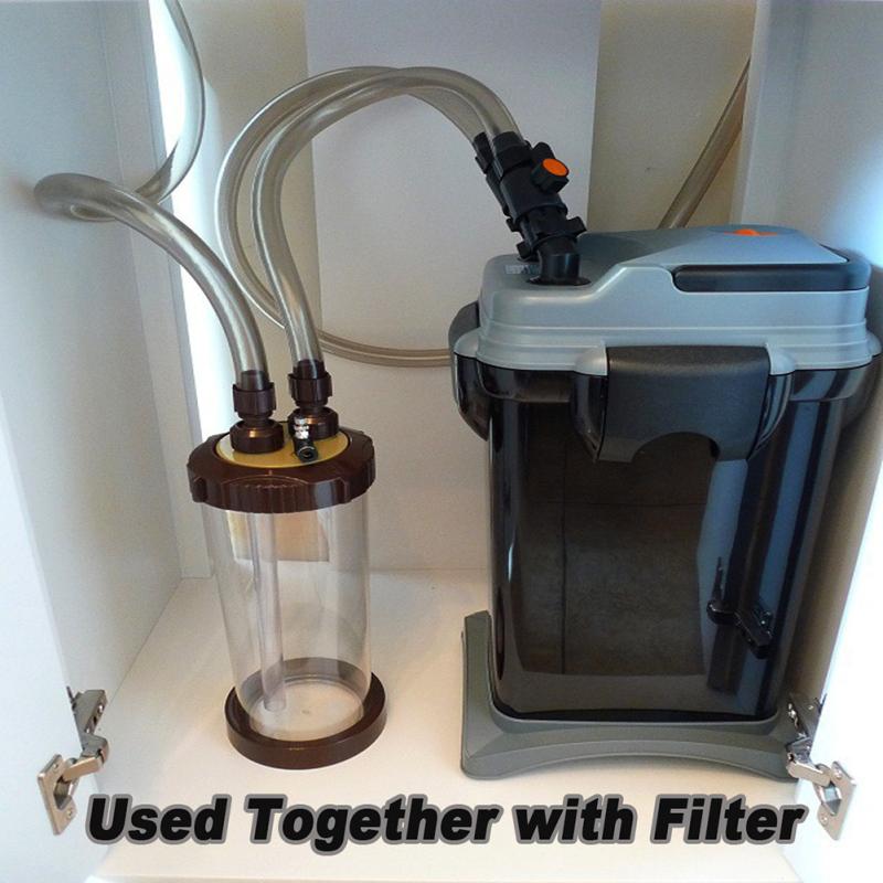 2500 мл прозрачный диффузор CO2, распылитель, аквариум, принадлежности для водных растений для шланга 12/16 мм, 16/22 мм