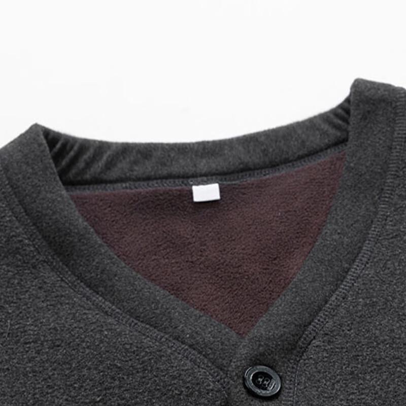 Pierre Cardin Men's Warm Fleece-Lined Cotton Vest